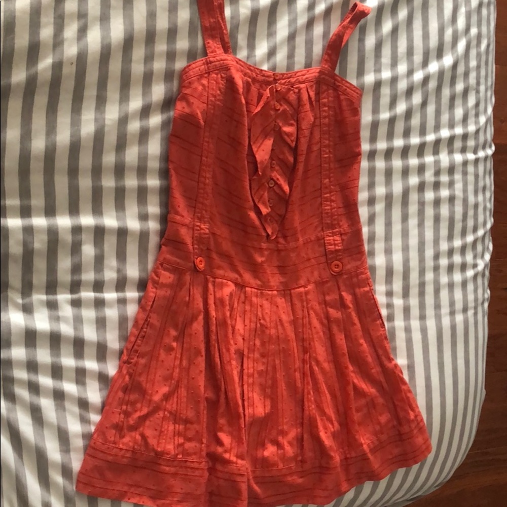coral marc jacobs dress size extra small